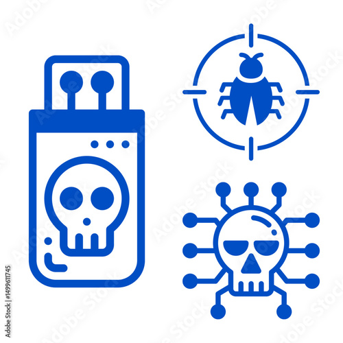 vector illustration design image hacking bug