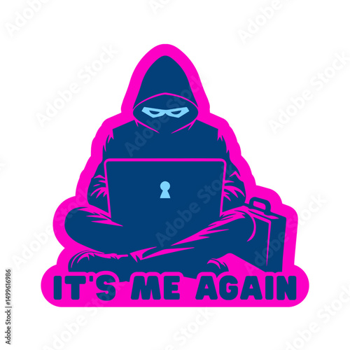 vector illustration design image hacker