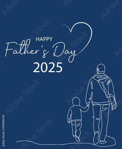 Father's Day International., Happy fathers day  background 2025, social media post, banner, greeting card, gift 