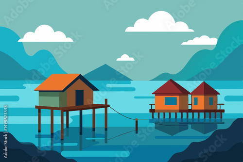 house on the sea