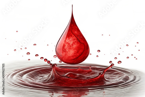 red drop of blood The Importance of Blood Donation: Honoring World Blood Donor Day