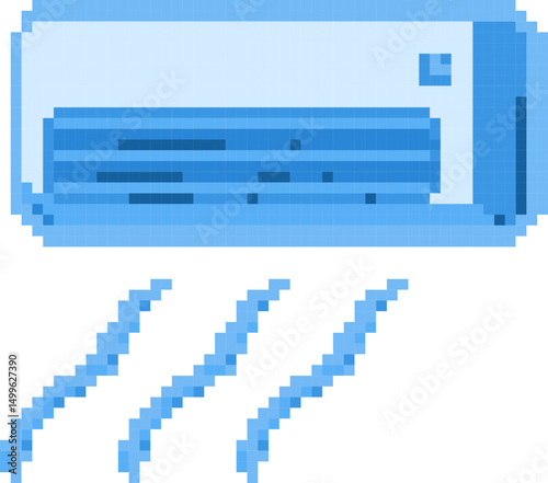 vetor illustration of airconditioner