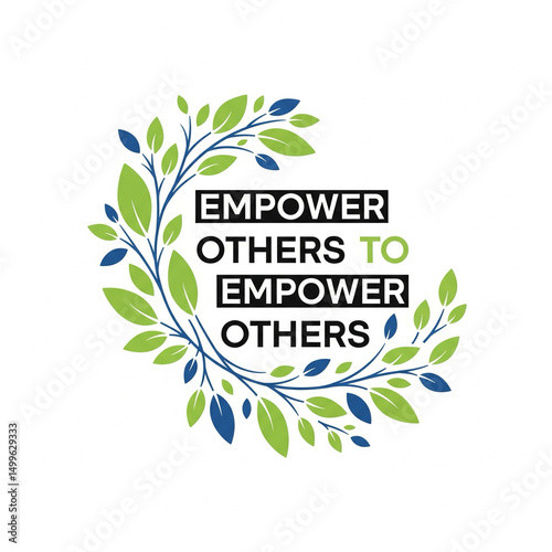 eco friendly label for empowering other 
