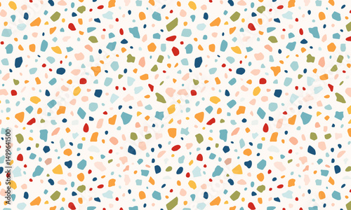 Marble Inspired Confetti Design