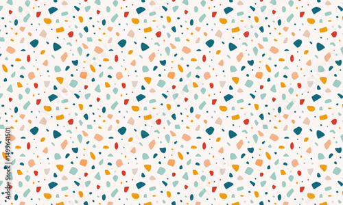 Marble Inspired Confetti Design