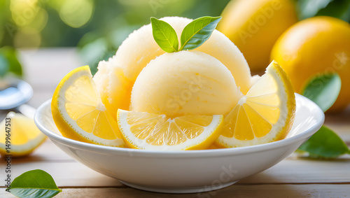 fresh lemons in a bowl