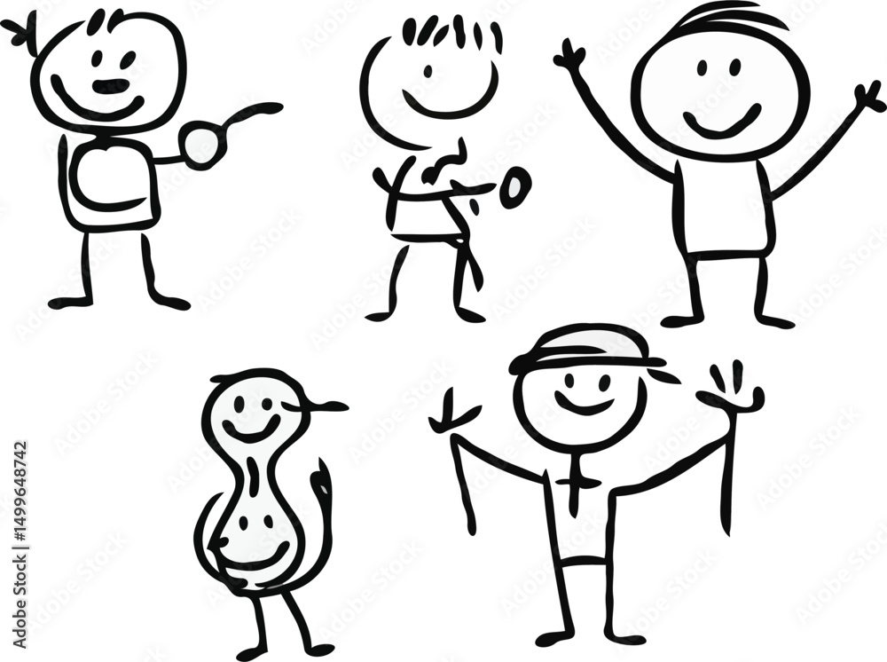stick man different activities stick man different activities