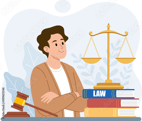 Illustration of Understanding the Legal Profession A Guide to Law and Justice