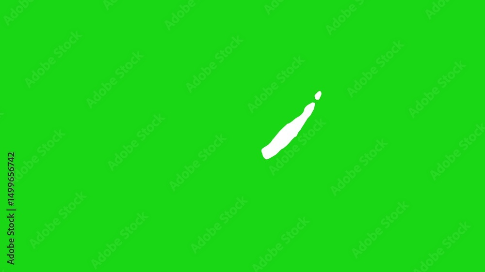 Festive cartoon firework animations featuring neon glows and comic style spark effects on a green screen background in 4K resolution.