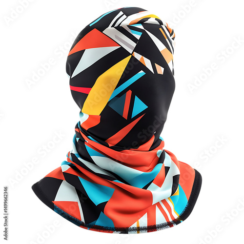 Sport Inspired Cooling Wrap with a Breathable Quick Isolated on Transparent Background