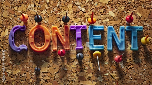 The Colorful Content Message photo