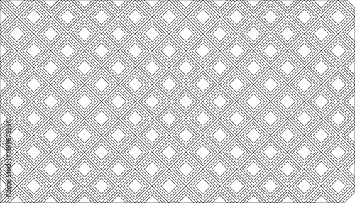 Vector seamless pattern with floral elements