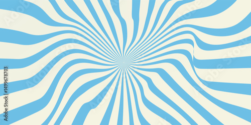 vintage retro sunburst abstract background halftone with rays