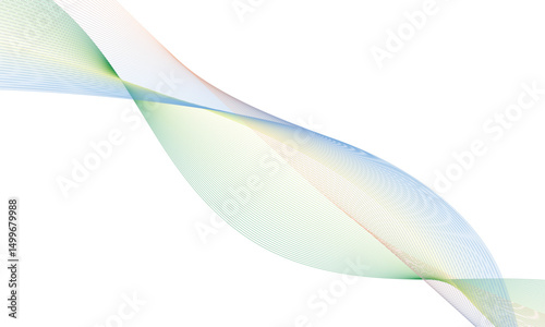 Abstract modern stylized black and grey white curve wave line smooth stripe white background. Use for banner, business, presentation illustration.Abstract vector black and white background with wavy l