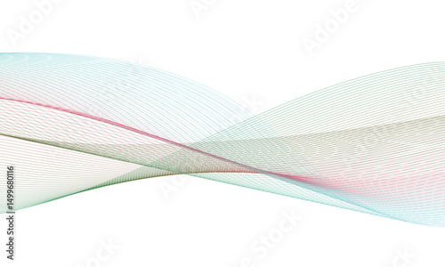 Abstract modern stylized black and grey white curve wave line smooth stripe white background. Use for banner, business, presentation illustration.Abstract vector black and white background with wavy l