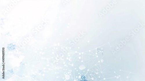 White Background Science and Technology Activity Background: Modern, Innovative, and Visually Appealing for Tech Events
