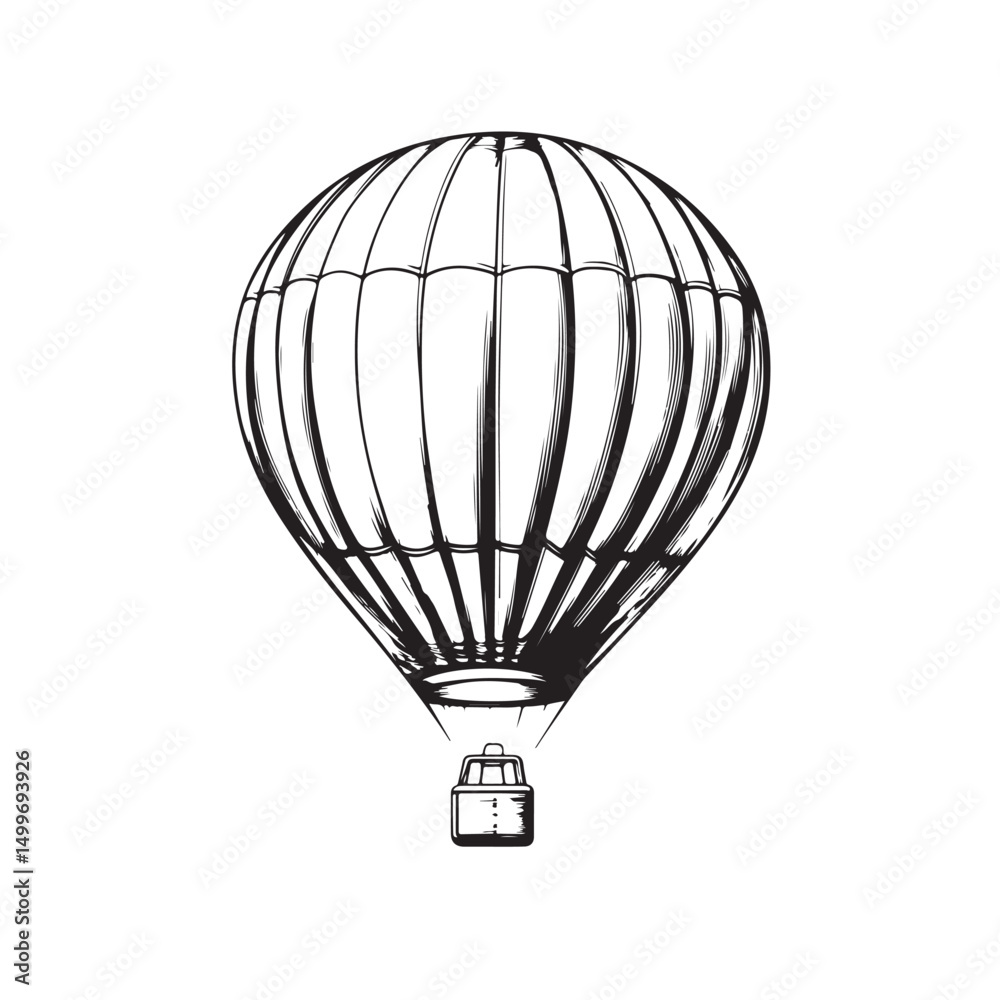 Naklejka premium Air Ballon