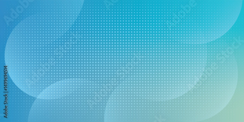 Gradient abstract blue geometric background template. Dynamic shapes composition. Eps10