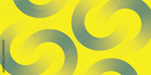 bstract blue glowing geometric lines on dark blue background. Modern shiny blue circle lines pattern. Futuristic technology concept. Suit for cover, poster, banner, brochure, header, website. eps 10