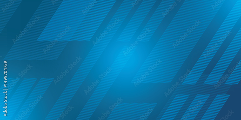 Fototapeta premium Light BLUE vector cover with stright stripes. Glitter abstract illustration with colored sticks. Smart design for your business advert.