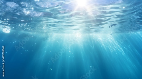 Underwater Bubbles and Waves