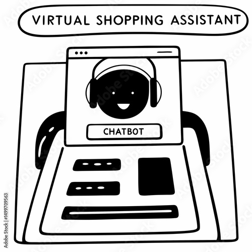 Virtual shopping assistant chatbot ai customer service support