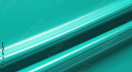 Abstract Teal Fabric Texture Smooth, Shiny, and Elegant Background