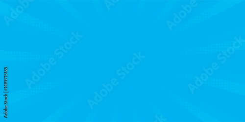 Abstract blue comic zoom background vector illustration