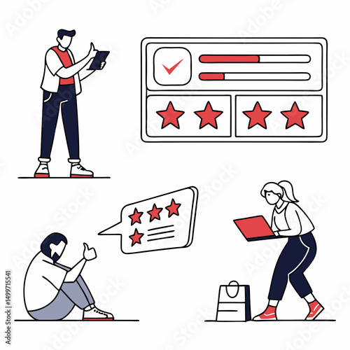 Customer feedback review rating satisfaction survey online shopping experience