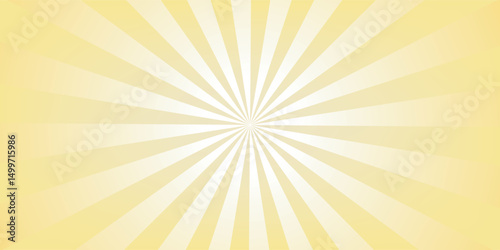 Background with yellow gradient and concentrated lines interspersed with stars.