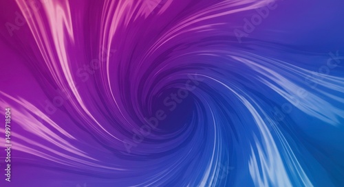 Abstract Purple Swirl Vortex Dynamic Energy Motion Blur Background