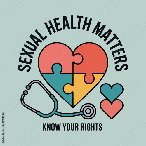 Sexual Health Awareness Vector Bundle – Condoms, Consent, Inclusive Rights, Healthy Relationships, and STI Prevention in Clean, Bold, Minimal Flat Designs