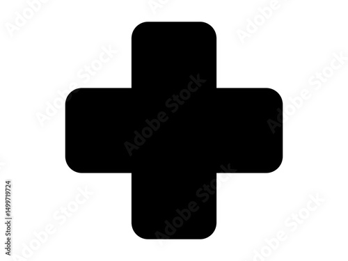 Plus Icon Vector Illustration Design