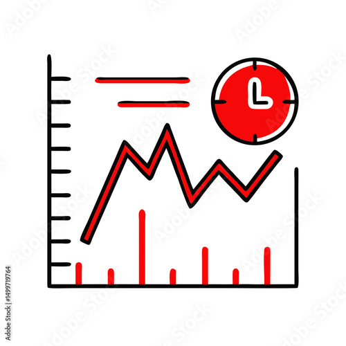 Data trends over time, for presentations and reports