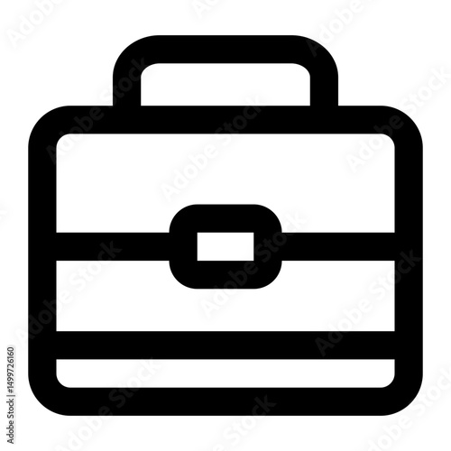 briefcase icon for illustration
