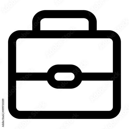briefcase icon for illustration