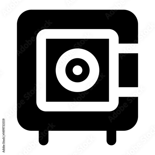 safebox icon for illustration