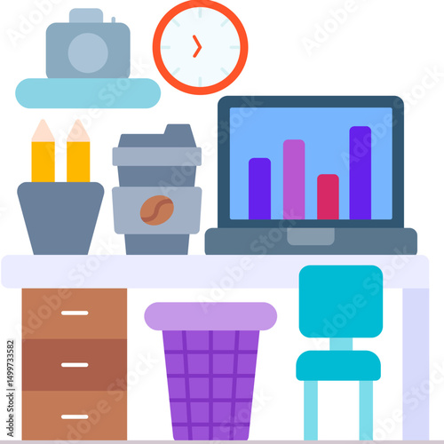 Freelancer Clean Workspace Computer Desk