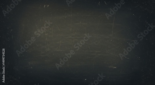 Worn Blackboard with Scratches