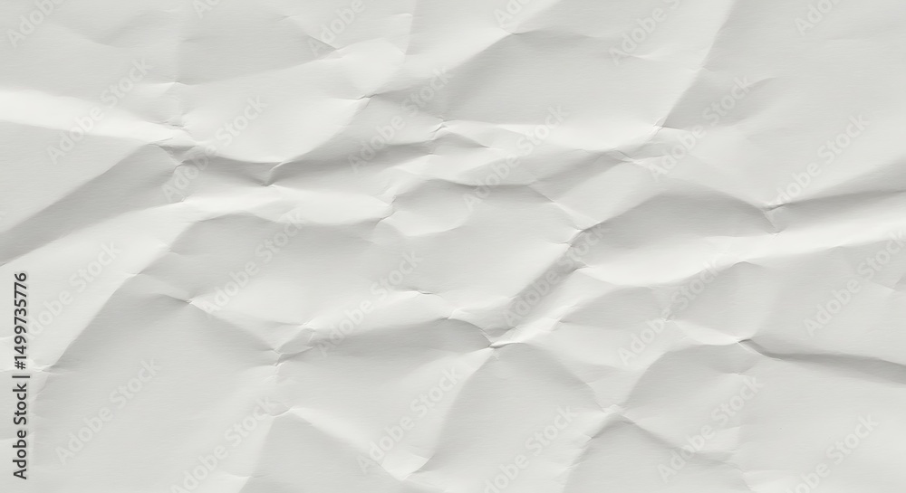 Obraz premium Softly Crumpled Paper Background