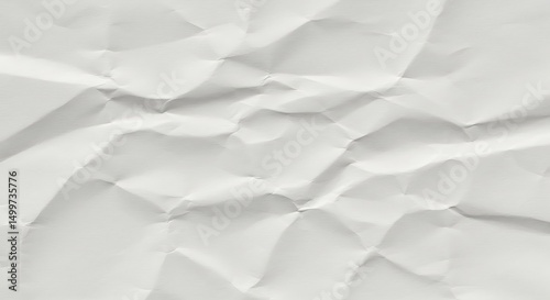 Softly Crumpled Paper Background