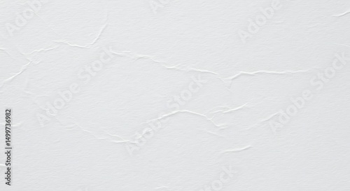 White Paper with Crack Lines