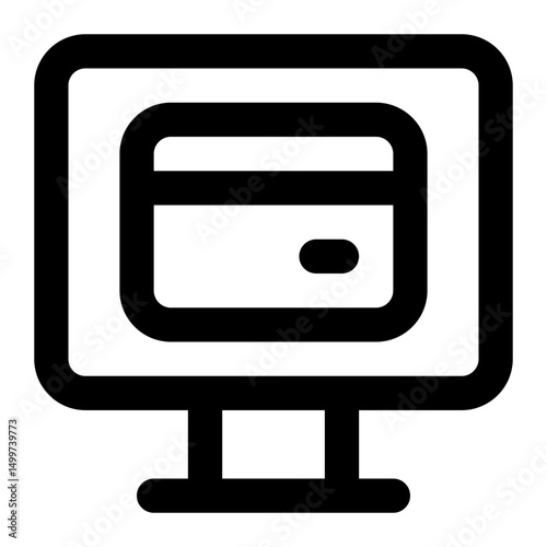 online payment icon for illustration