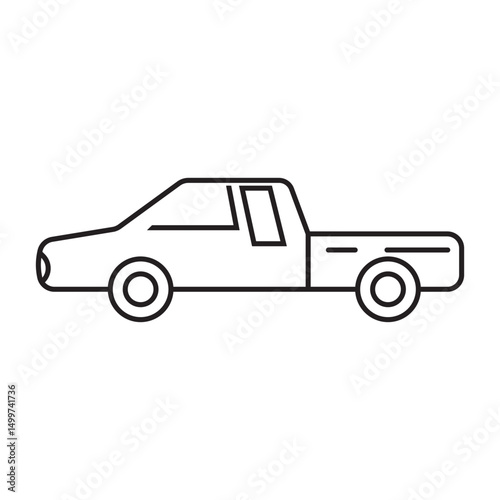 pick up car icon
