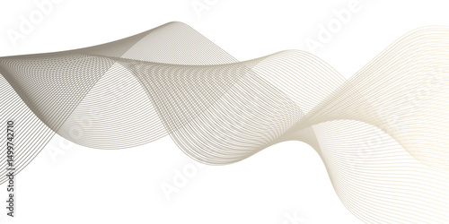 Abstract wave blend stripes lines white background. Vector curve line pattern mesh. Technology lines flow and motion energy blend.	

