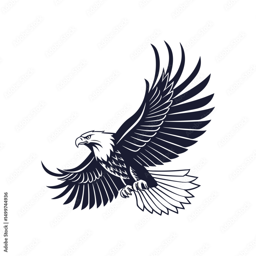 Obraz premium eagle with wings