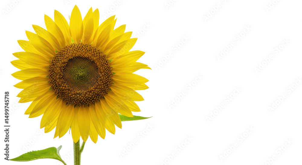 Obraz premium Isolated Sunflower