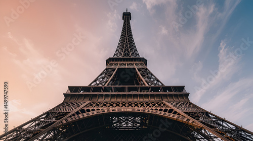 Tour Eiffel in cornice photo