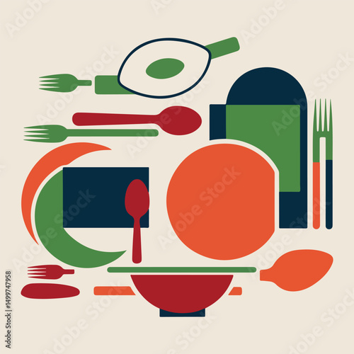 Vector design for National Food Bank Day featuring food package donations, hunger relief infographic, helping hands, and community support through food bank initiatives.