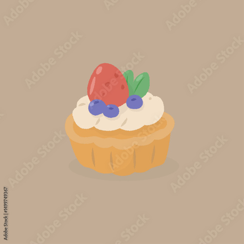 いちごのタルト　Strawberry Tart